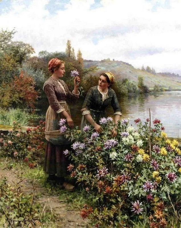 Donne e fiori